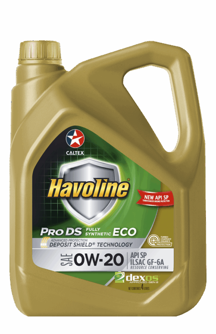 Havoline® Pro DS™ Fully Synthetic ECO SAE 0W-20